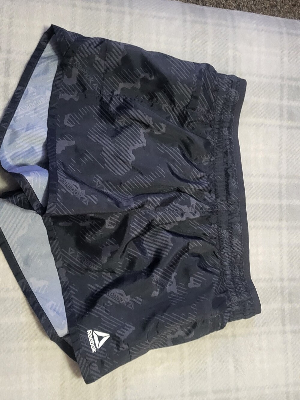 Reebok Black And Gray Performance Shorts XS liner and pockets